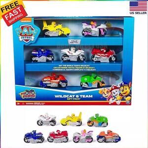 PAW Patrol Moto Pups True Metal Collectible Die-Cast Vehicles 7Pc Gift Pack